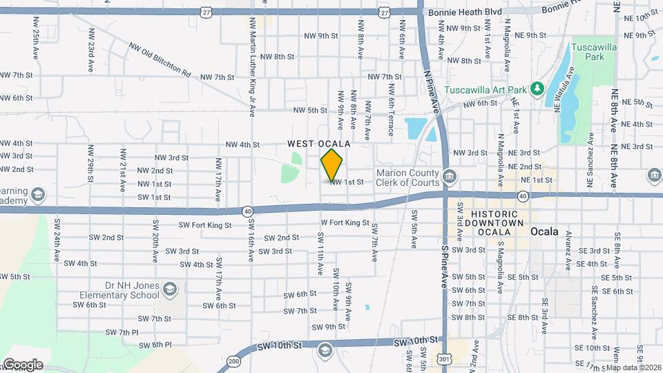 1004 NW 1st St Map and Location Details