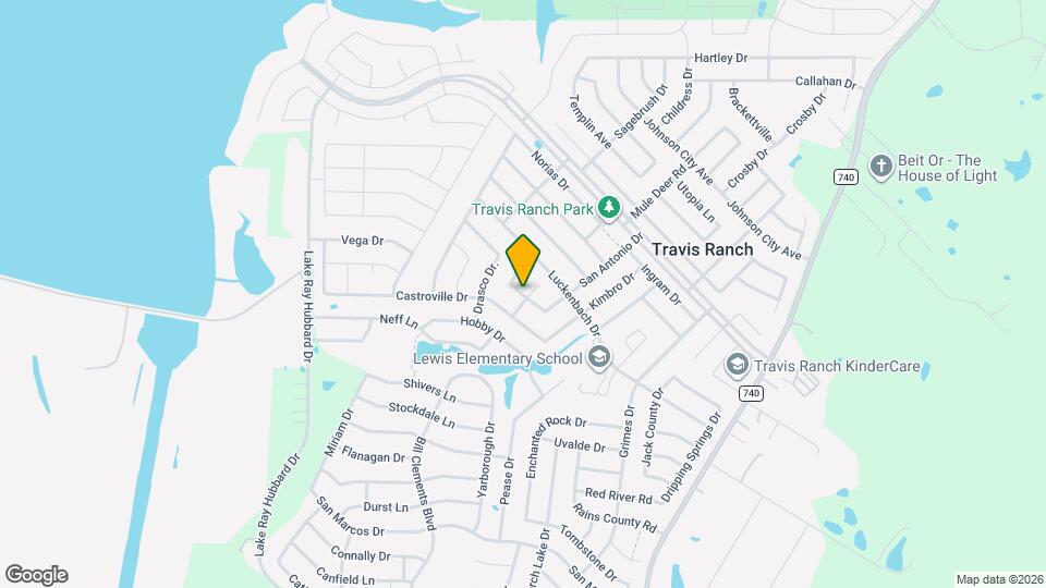 1022 Rio Bravo Dr Map and Location Details