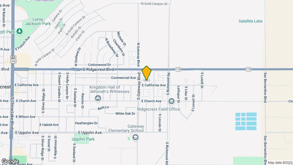 920 E California Ave Mapa y Detalles de la Ubicación