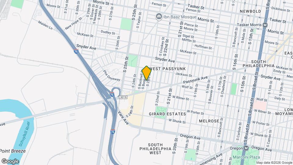 2306 S 23rd St Map and Location Details