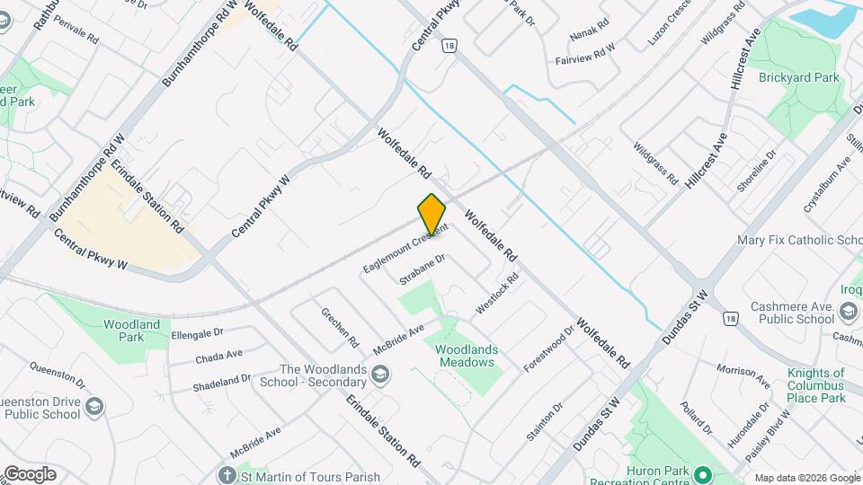 759 Eaglemount Crescent Map and Location Details