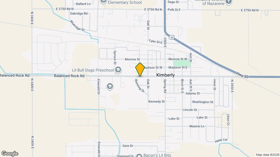 345 Center St W Map and Location Details