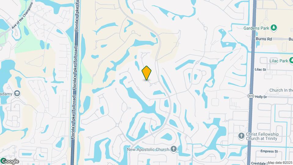 125 Windward Dr Map and Location Details