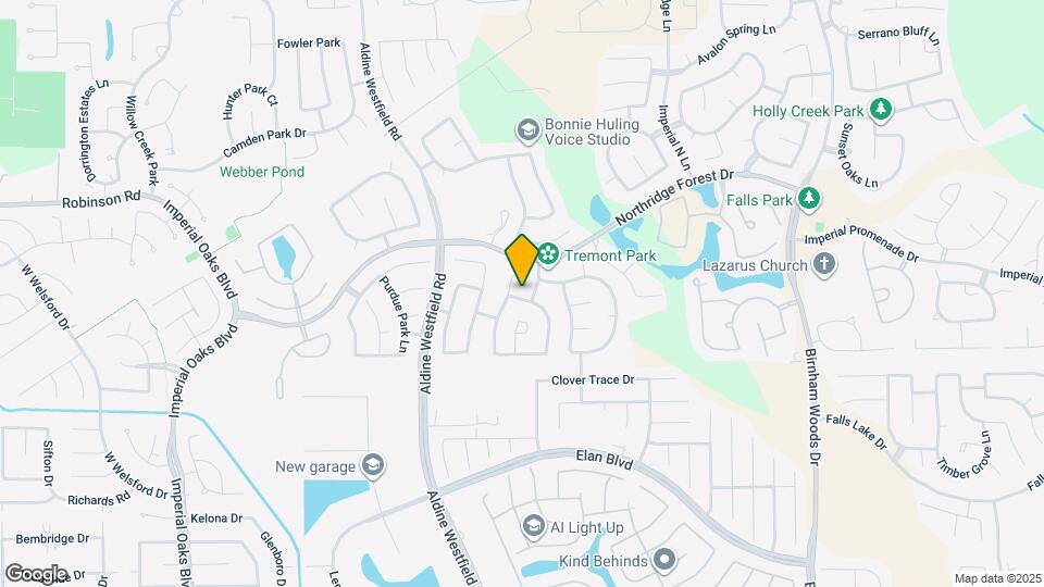 2915 Crescent Oaks Park Ln Map and Location Details