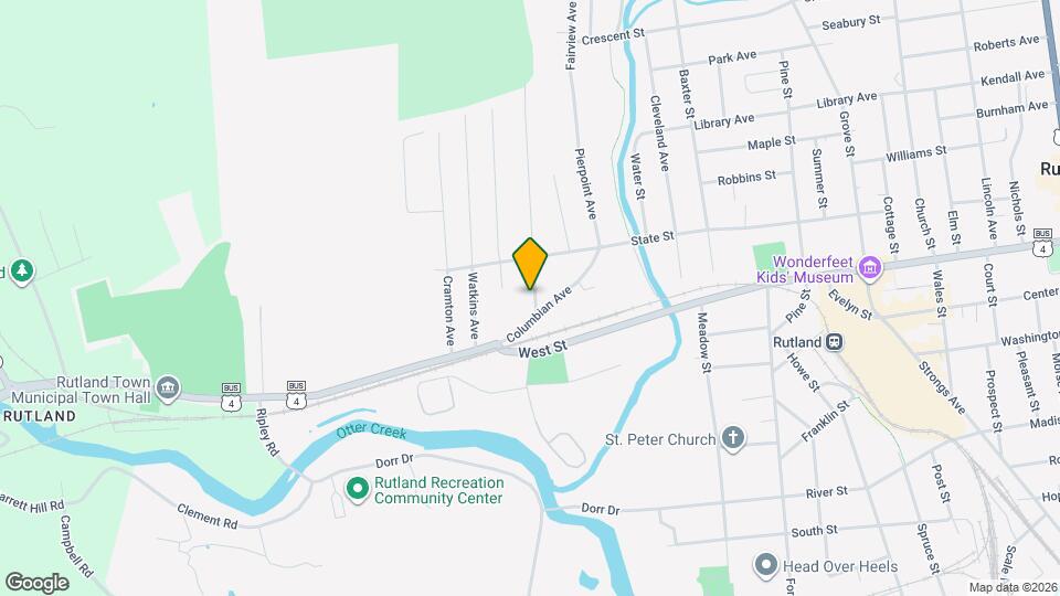 9 Evergreen Ave Map and Location Details