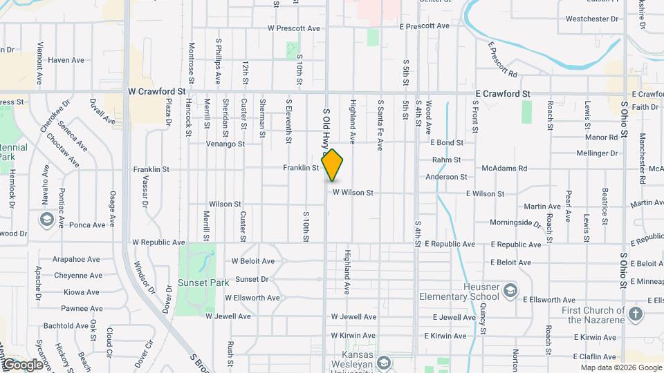 224 W Wilson St Map and Location Details