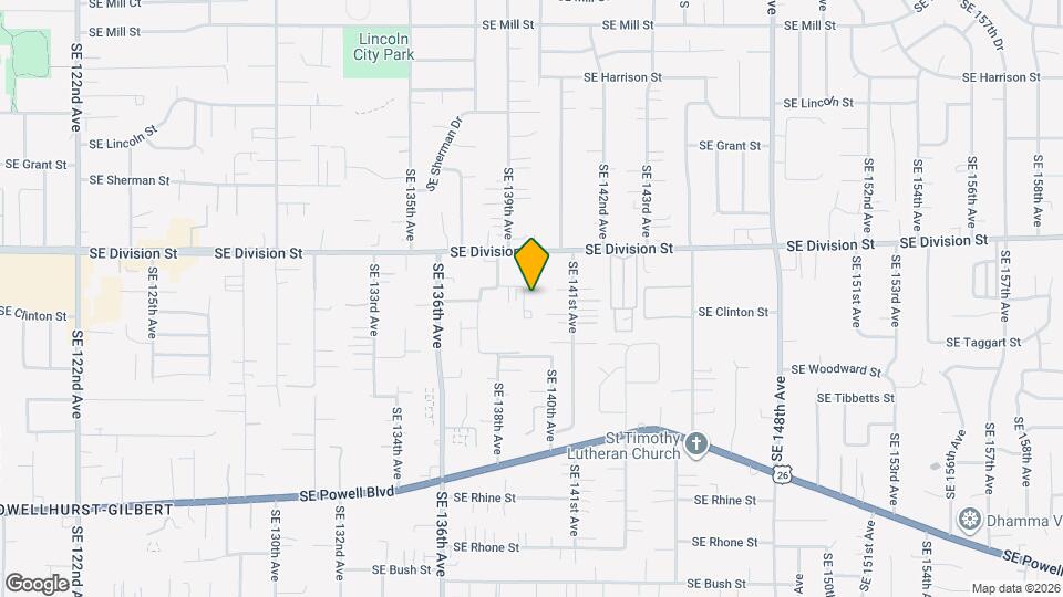 2742 SE 138th Ave Map and Location Details