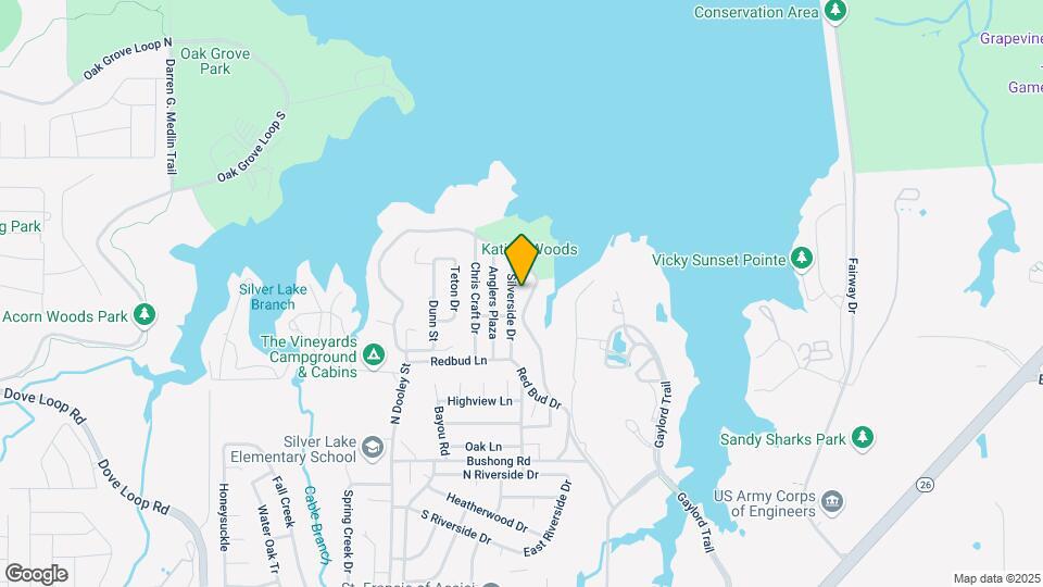 1822 Silverside Dr Map and Location Details