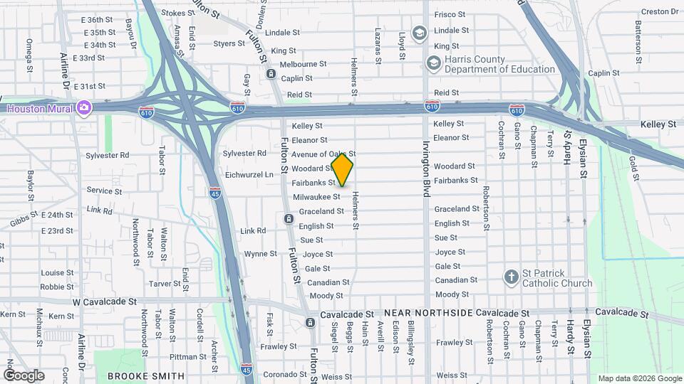 409 Milwaukee St Map and Location Details