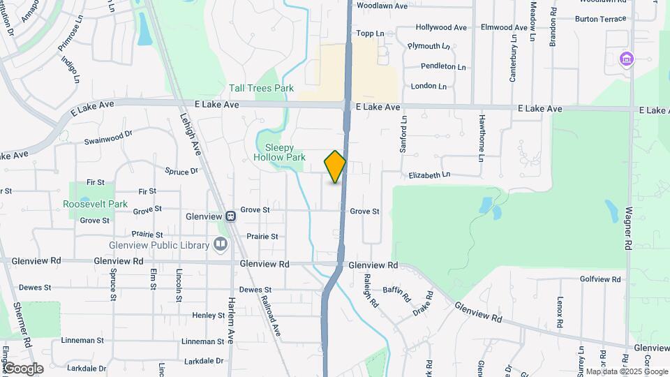 1202 Waukegan Map and Location Details