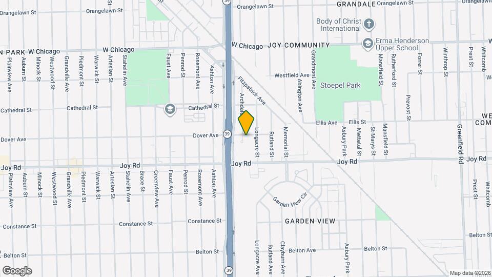 8896 Prest St, Unit 1010N Map and Location Details