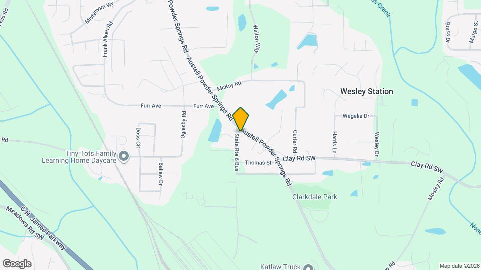 4568 Austell Powder Springs Rd Map and Location Details