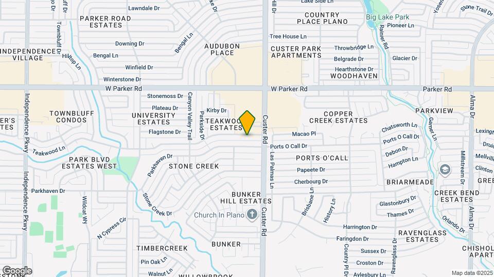 2116 Teakwood Ln Map and Location Details