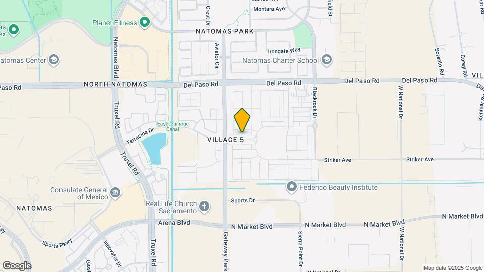 1817 Terracina Dr Map and Location Details