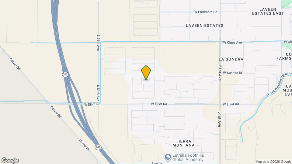 5536 W Western Star Blvd Map and Location Details