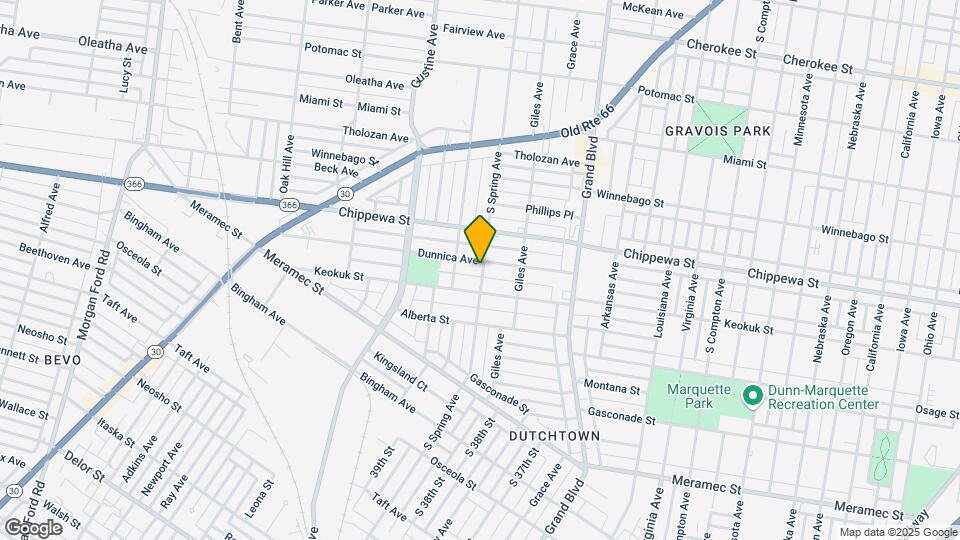 3746 Dunnica Ave Map and Location Details