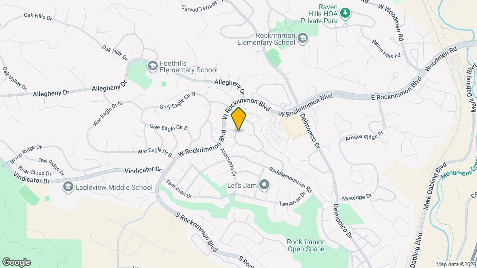 535 Silver Spring Cir Map and Location Details