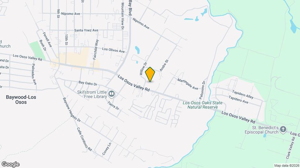 1524 Los Osos Valley Rd Mapa y Detalles de la Ubicación