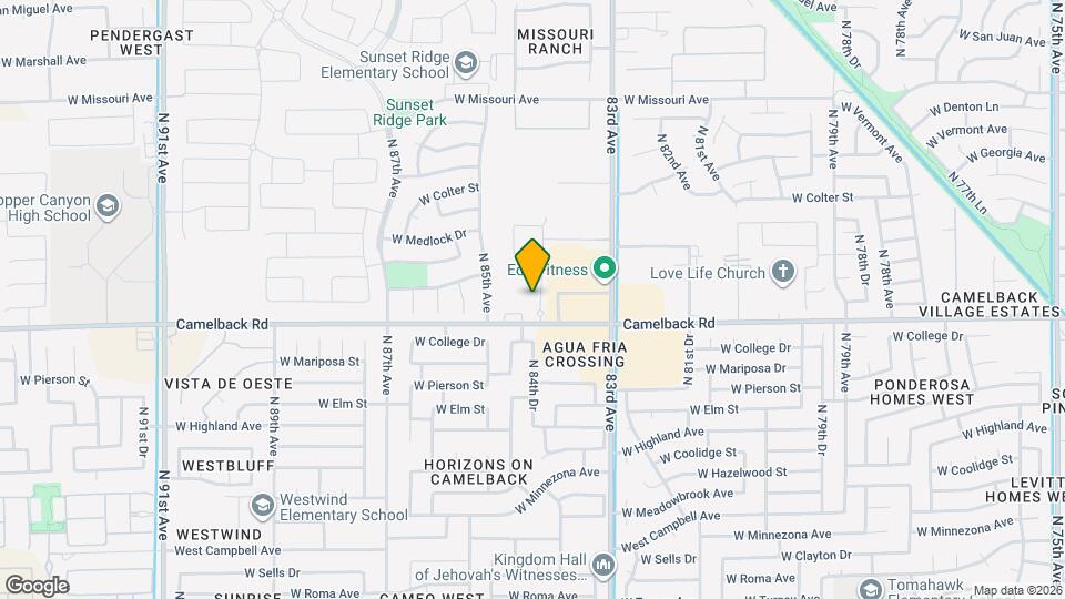 5024 N 84th Dr Mapa y Detalles de la Ubicación