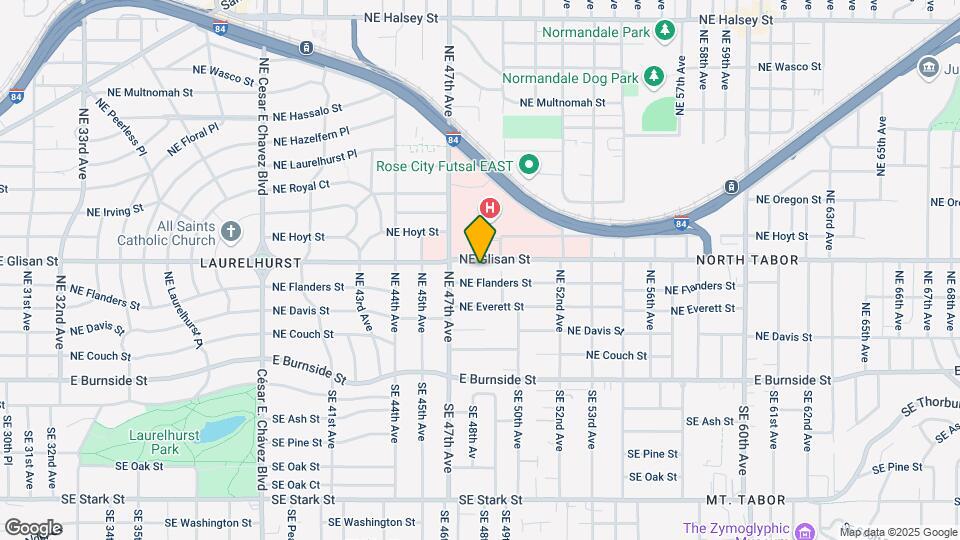 4804 NE Glisan St Map and Location Details