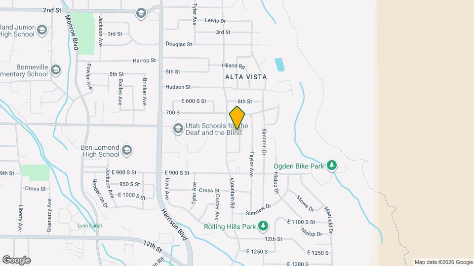 721 Robins Ave Map and Location Details