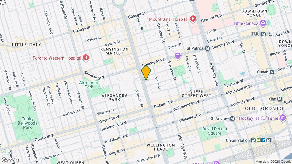 227 Spadina Av Map and Location Details