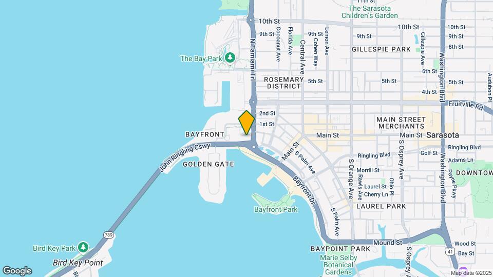 VUE Sarasota Bay Map and Location Details