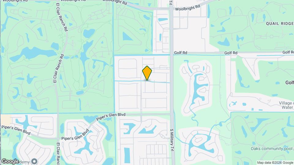 5256 Glenville Dr Map and Location Details