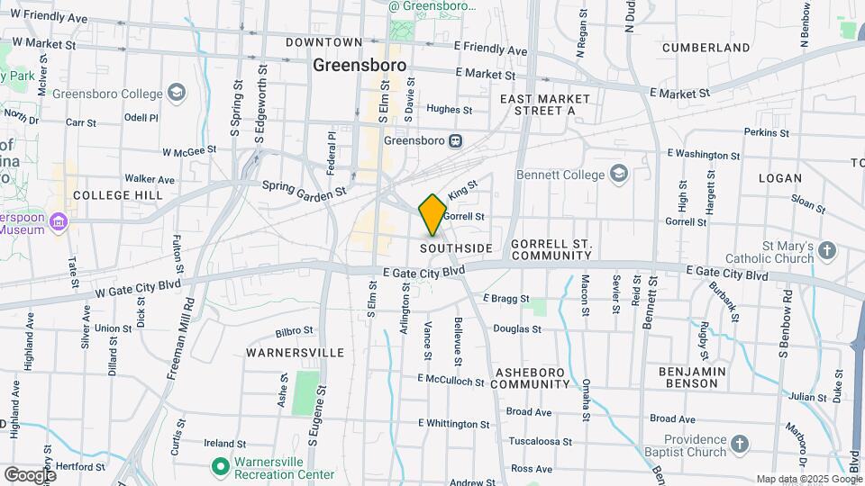 203 Southside Sq Map and Location Details