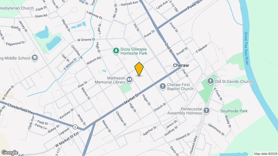 226 Huger St Map and Location Details