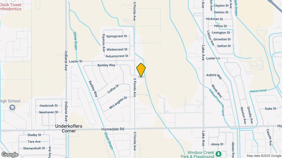 5021 Hamlet Ln Map and Location Details