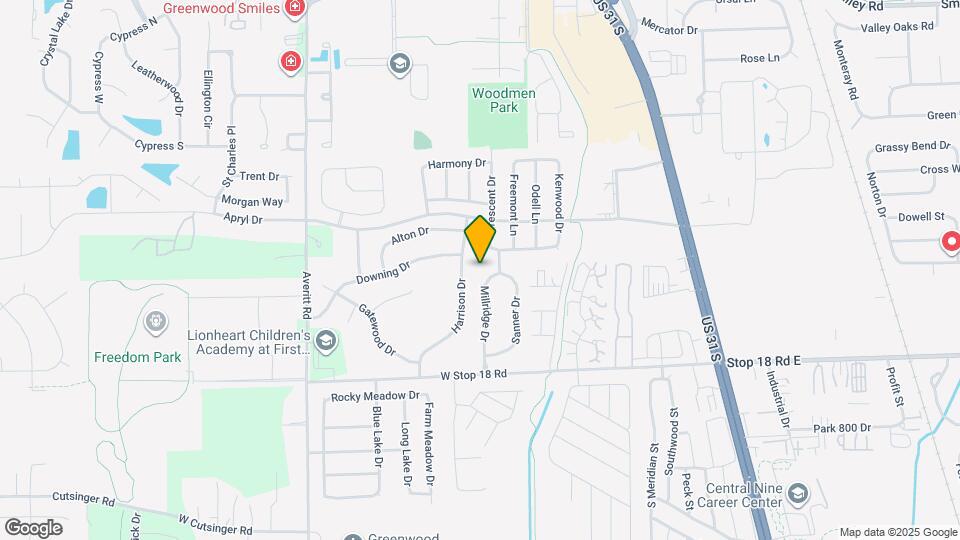 1354 Millridge Dr Map and Location Details