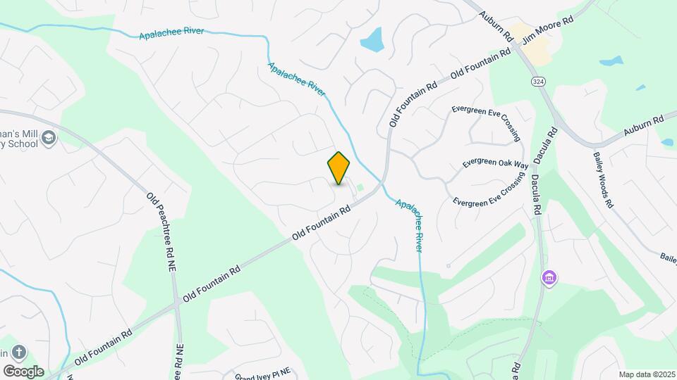 1975 Heatherton Rd Map and Location Details