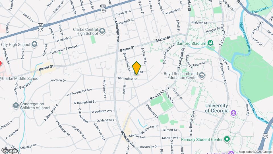 96 Springdale St Map and Location Details