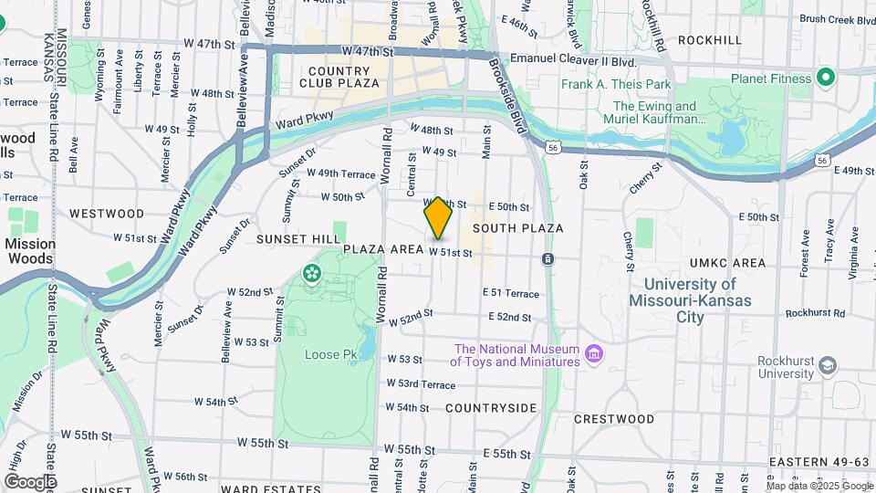 South Plaza Apartments Map and Location Details