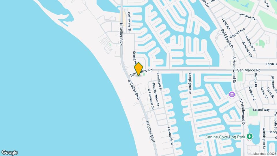 137 S Collier Blvd-Unit -307D Mapa y Detalles de la Ubicación