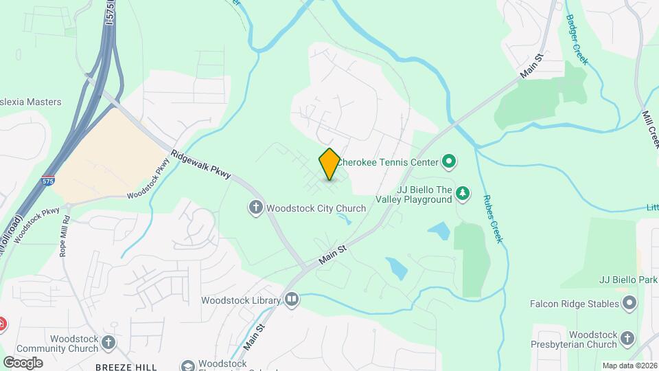 423 Lincoln St Map and Location Details