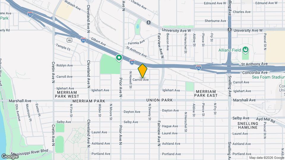 1871 Carroll Ave, Unit 1871 Carroll Ave Mapa y Detalles de la Ubicación