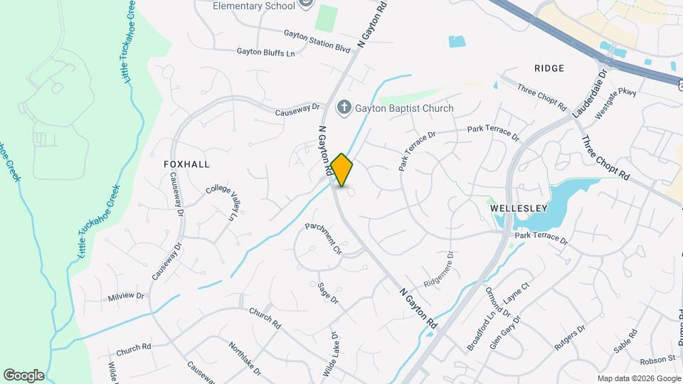 3600 Tyverton Ct Map and Location Details