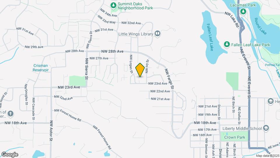 1177 NW 23rd Ave Map and Location Details