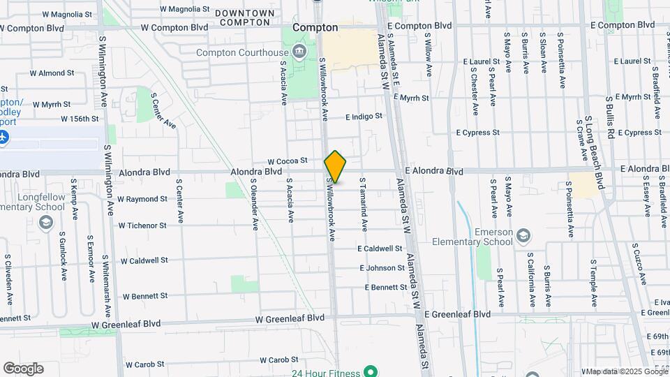 920 S Willowbrook Ave Mapa y Detalles de la Ubicación