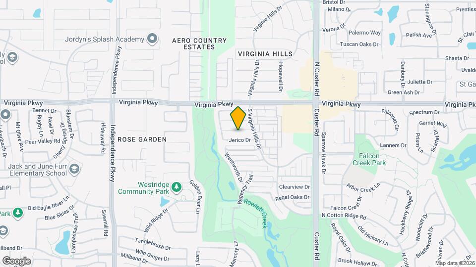9329 Harrell Dr Map and Location Details