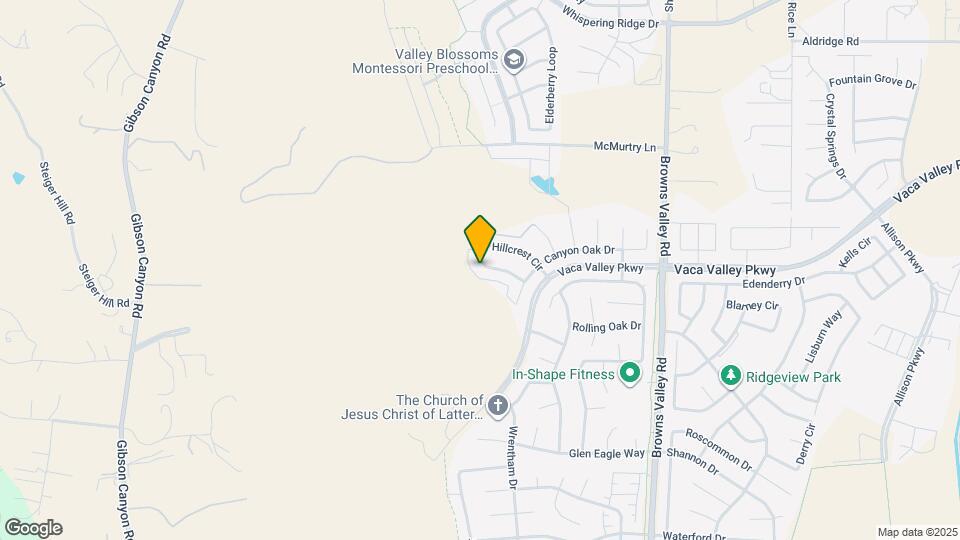 685 Hillcrest Cir Map and Location Details