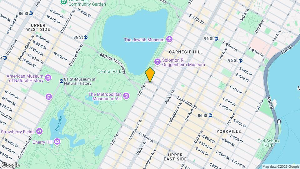 1049 Fifth Ave Mapa y Detalles de la Ubicación