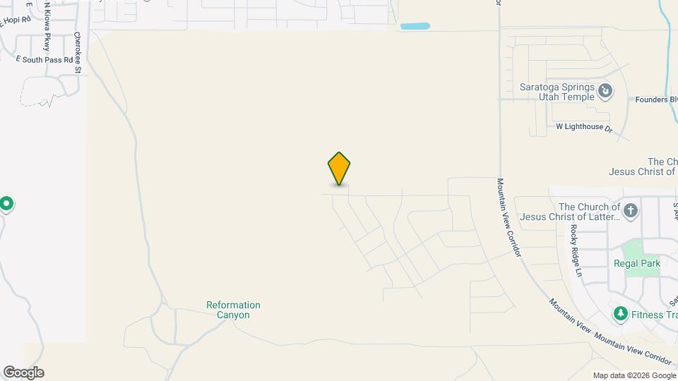 1384 W Mahogany St Mapa y Detalles de la Ubicación