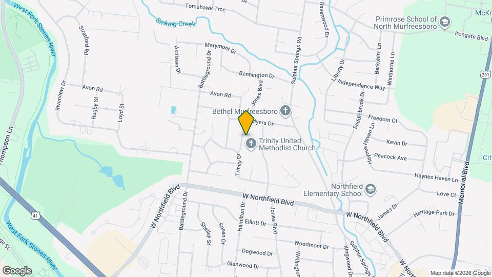 2318 Tinnell Ct Map and Location Details