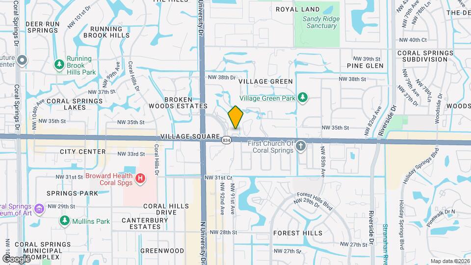 9101 W Sample Rd Map and Location Details