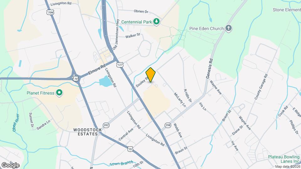 72 Center Town Dr Map and Location Details