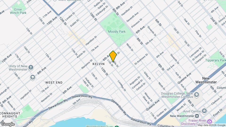 515 11th St Map and Location Details