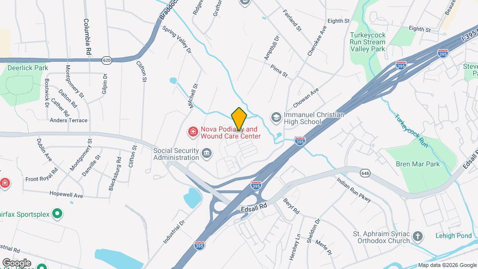 5300 Arapaho Ln Map and Location Details